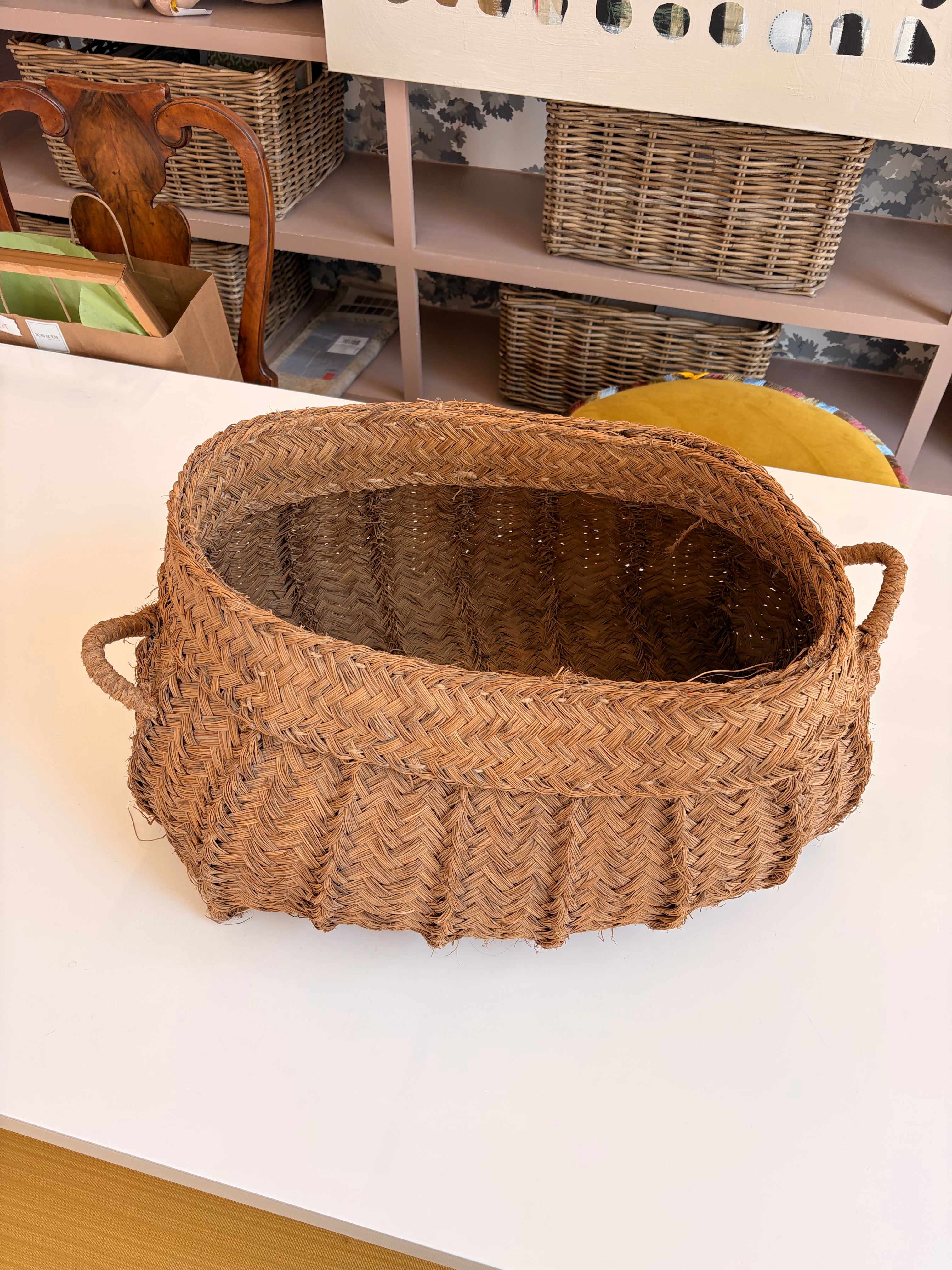 Antique French Basket