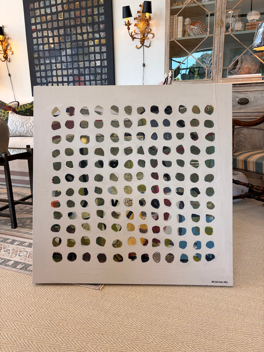 Kim Meadowlark Painting "KING OF POSSIBILITIES"