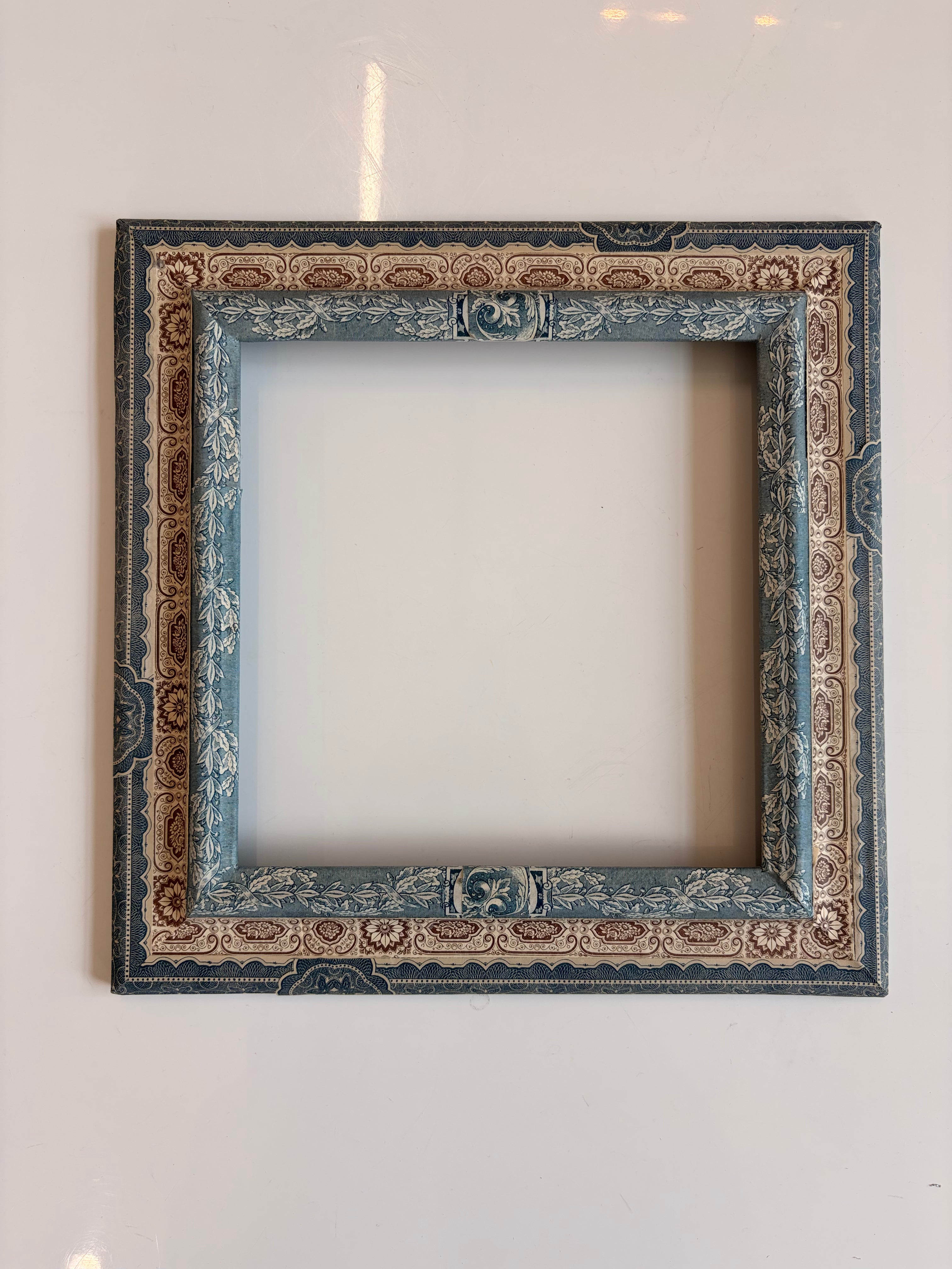 Antique French Papered Frames