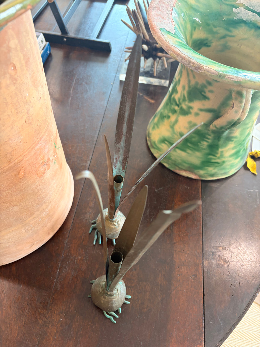 Vintage Brass Onion Bulb