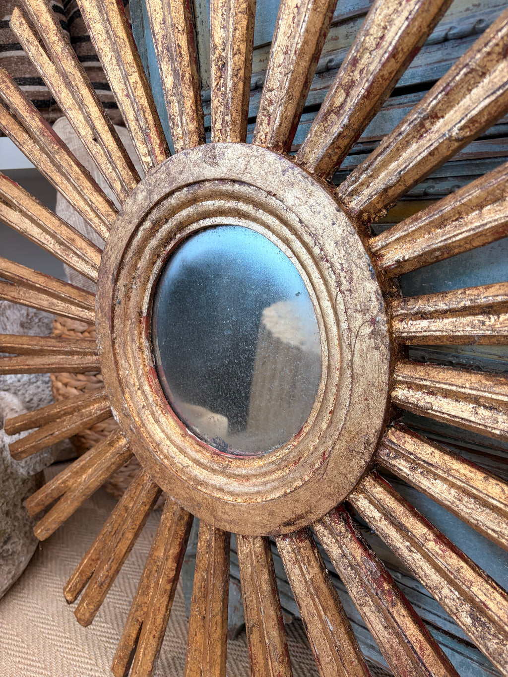 Giltwood Sunburst Mirror