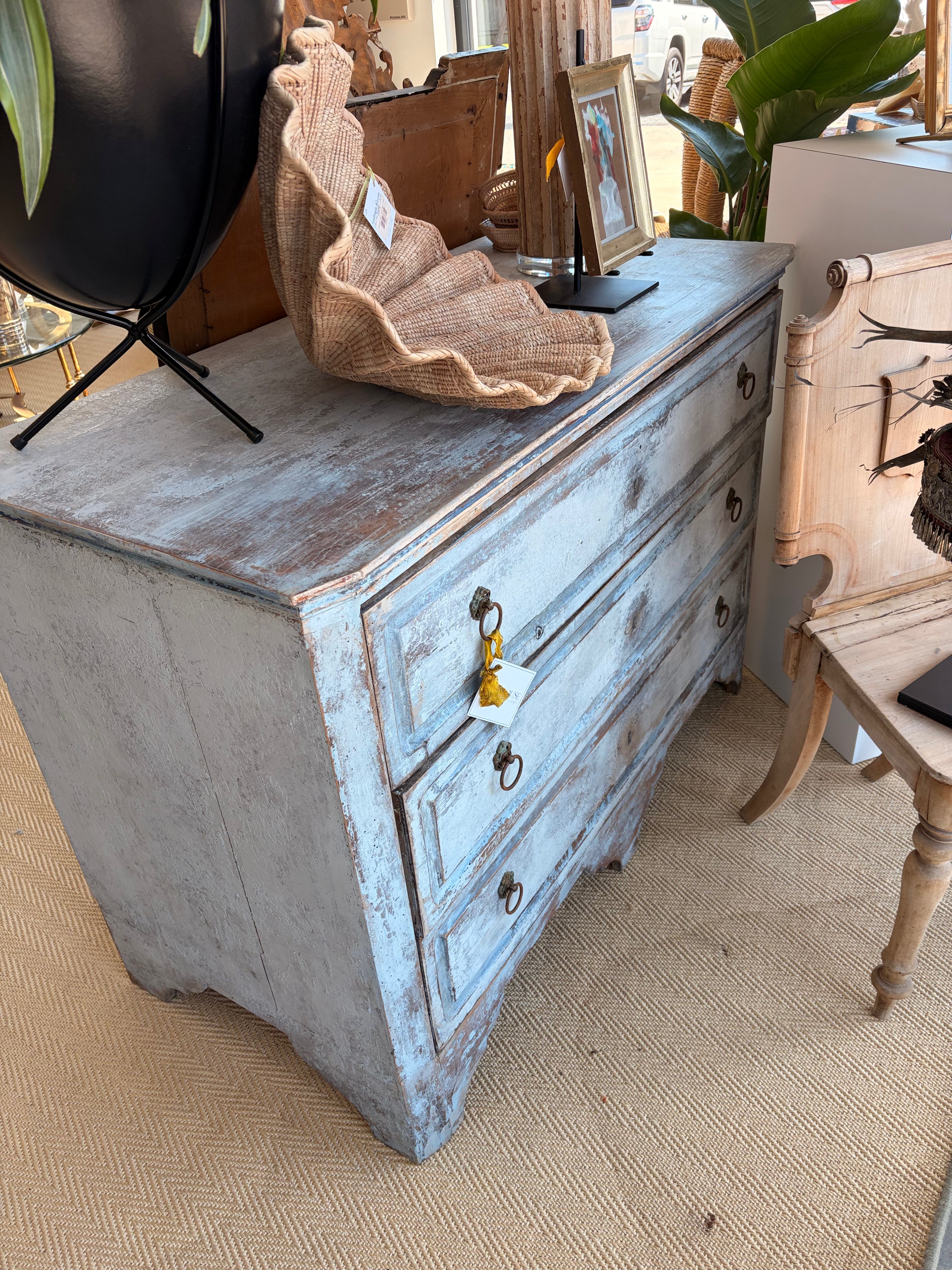 Rustic White Dresser